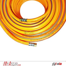 تصویر شلنگ سمپاش روکوفلکس 3 لایه سایز 8/5 (حلقه 50 یاردی) ROCOFLEX spray hose 3 layer (50 yards)