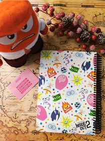 تصویر دفتر ۱۰۰برگ جلدسخت 