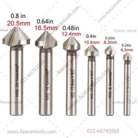 تصویر مته خزینه 90درجه سایز 25 