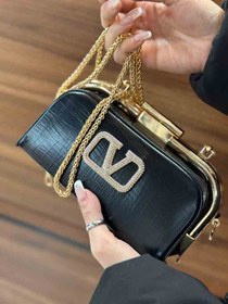 تصویر کیف ولنتینو فلزی نگینیL 