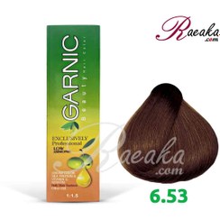 تصویر رنگ مو گیاهی گارنیک شماره 6.53 Hair Color No 6.53