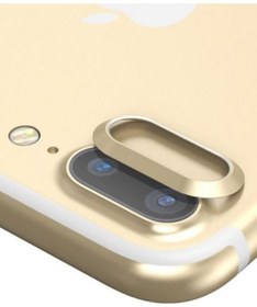 تصویر حلقه فلزی محافظ لنز دوربین بیسوس برای گوشی اپل آیفون 7 پلاس 