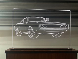 تصویر بالبینگ ماشین دوج چارجر dodge charger