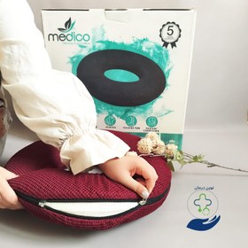 تصویر زیر نشیمنی طبی مموری فوم مدیکو medico seat Cushion