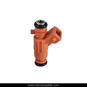 تصویر سوزن انژکتور پژو ۲۰۶ TU5 نارنجی ۴ سوراخ 