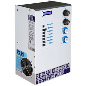 تصویر استابلایزر تک فاز 63 آمپر 15KVA بوستر پلاس ریزان الکتریک Single phase 63A 15KVA stabilizer booster plus Reizan Electeric