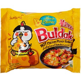 تصویر نودل مرغ‌ و پنیر‌ 