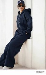 تصویر ست سویشرت شلوار باکسی کمر گتردار زنانه-کد ۱۹۲۱ 