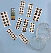 تصویر چشم رزینی عروسک و تاپر سازی 