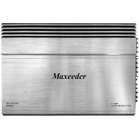 تصویر آمپلی فایر مکسیدر مدل MX-AP4240 BM608 Maxeeder MX-AP4220 BM608 Car Amplifier