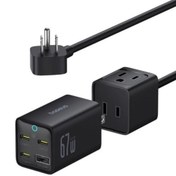 تصویر شارژر رومیزی 67 وات Baseus Power Combo Baseus 67W Desktop Charger Power Combo