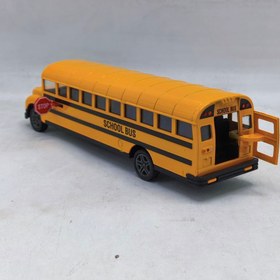 تصویر اتوبوس مدرسه فلزی 