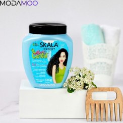 تصویر ماسک موی فر اسکالا مدل Mais Cachos با حجم ۱۰۰۰ میلی لیتر 