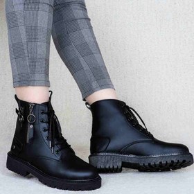 تصویر نیم بوت دو زیپ پیویسی (592) 