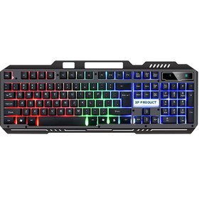 تصویر کیبورد گیمینگ ایکس پی مدل XP-Product 10200 RGB Gaming Wired Keyboard XP-10200