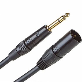 تصویر کابل اسپیکر مانیتورینگ ۳ متری TRS به XLR 