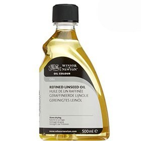 تصویر روغن بزرک وینزور 500 میل REFINED LINSEED OIL 