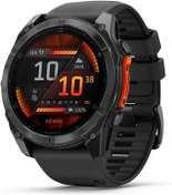 تصویر Garmin fēnix 8 Premium Multisport GPS Smartwatch - 51mm, Slate Gray | AMOLED Touch Screen,Advanced Health and Training Features | Built in LED... 