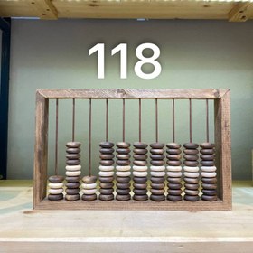 تصویر چورتکه ی چوبی abacus
