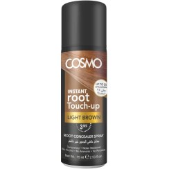 تصویر اسپری رنگ موقت ریشه مو قهوه ای روشن 75 میل کازمو - ROOT TOUCHUP 