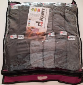 تصویر شورت نخی پادار مردانه برند پرنس (Perance) – ترکیب راحتی و استایل کلاسیک 