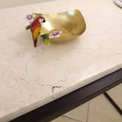 تصویر پیاله هرمی طوطی برنجی | مدل 2 