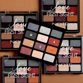 تصویر پالت سایه لاوات فرست سایت کد 203 نوت Lavat first shadow palette site code 203 Note