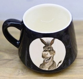 تصویر ماگ طرح خر شرک 