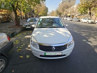 تصویر رنو ساندرو مدل 1395 ا Renault Sandero automatic Renault Sandero automatic