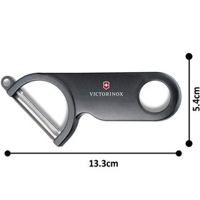 تصویر پوست‌کن مشکی ست لایه بردار Swissکلاسیک 3 تایی VICTORINOX 