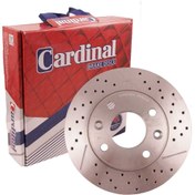 تصویر دیسک چرخ جلو کاردینال مدل sp کد 1020 مناسب 206 تیپ 2 