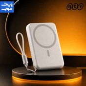 تصویر پاوربانک 22.5 وات شیائومی مدل QCY PBW10A ظرفیت 10000 میلی آمپر ساعت Xiaomi QCY PBW10A 10000mAh 22.5W Power Bank