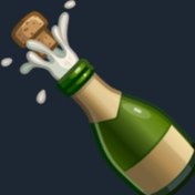 تصویر گیفت شامپاین تلگرام 