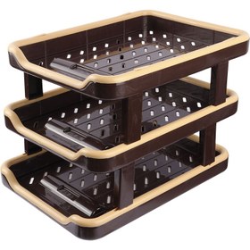 تصویر کازیه سه طبقه کارا Kara Paper Tray KP3 