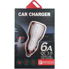 تصویر شارژر فندکی ماشین مدل CAR CHARGER 6A Car Charger 6A