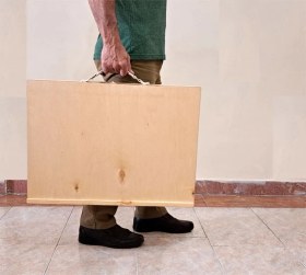 تصویر میز هنری همراه 35*45 