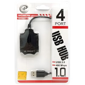 تصویر هاب USB XP مدل H801A XP H801 USB2.0 4Port HUB