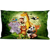 تصویر روبالشی کودک هزاردستان مدل rob73 