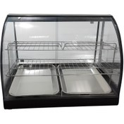 تصویر گرمکن دو سینی طبقه دار همراه با سینی 