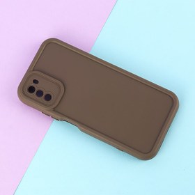 تصویر قاب سولید شیائومی Poco M3 محافظ لنزدار Xiaomi Poco M3 Cover Case