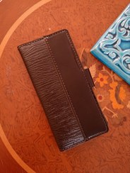 تصویر کیف کتی چرمی،کیف پول دستدوز،کد۳۵ 