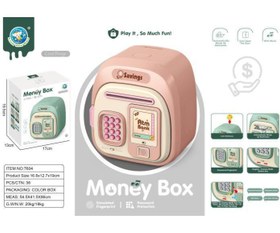 تصویر قلک گاوصندوق رمزدار اثر انگشتی موزیکال کد 7604 