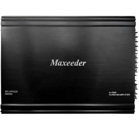 تصویر آمپلی فایر مکسیدر مدل MX-AP4220 BM505 ا Maxeeder MX-Ap4220 BM505 Car Amplifier Maxeeder MX-Ap4220 BM505 Car Amplifier