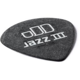 تصویر پیک گیتار Dunlop Tortex Pitch Black Jazz III Pick .60mm 