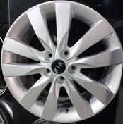 تصویر رینگ فابریک سایز ۱۷ (114×5) نقره‌ای کیا سراتو ا Original wheel size 17"(5×114) Silver kia serato Original wheel size 17"(5×114) Silver kia serato