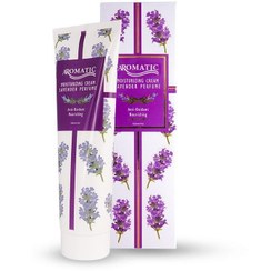 تصویر کرم مرطوب کننده با رایحه اسطوخودوس آروماتیک 100میل Moisturizing cream with aromatic lavender scent 100 ml