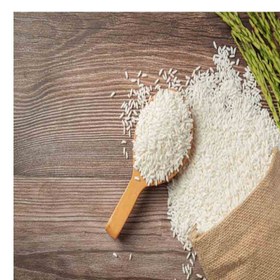 تصویر برنج بومی دُم سیاه استخوانی 10 کیلویی Black-Tail-Rice