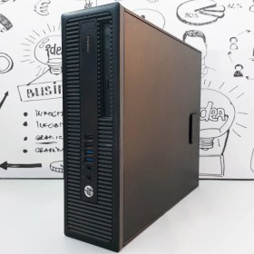 تصویر مینی کیس استوک اچ پی HP ProDesk 705 G3 SFF(چهار هسته ایی A12 pro8870)(1گیگ گرافیک مجزا RADEON R7)8GB DDR4 /HDD 500G 