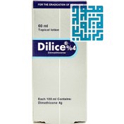 تصویر لوسیون ضد شپش 4 درصد 60 میلی لیتر دای لیس Dilice Pedicolocide Topical Lotion 60 ML