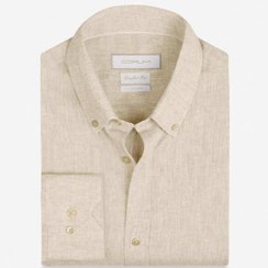 تصویر پیراهن لینن 2510108 کروم 